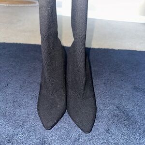 Steve Madden Black Heeled Boots